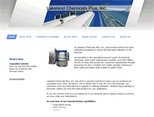 Tablet Screenshot of lakelandchemicalsplus.com